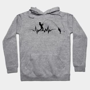 I Love Fishing // Black Hoodie